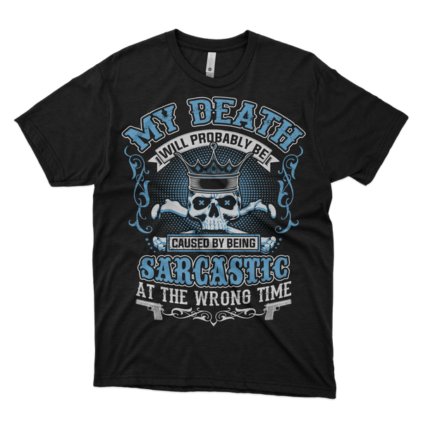 My Death Sarcastic Blue