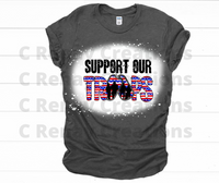 Support Our Troops (RED/White/Blue)