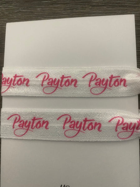 Custom Hair ties